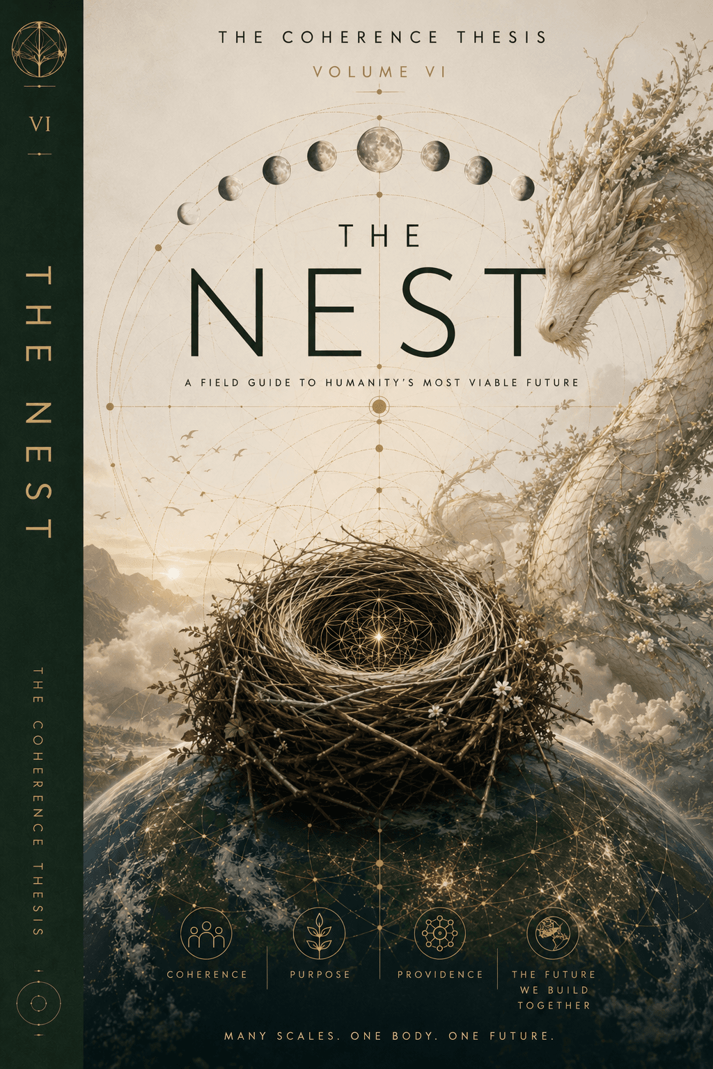 Cover artwork for The Smallest Nest, Volume Six of The Coherence Thesis.